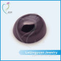 Professional manufacturer gemstones round amethyst cabochon cz cubic zirconia